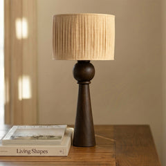 Elio Mango Wood Table Lamp