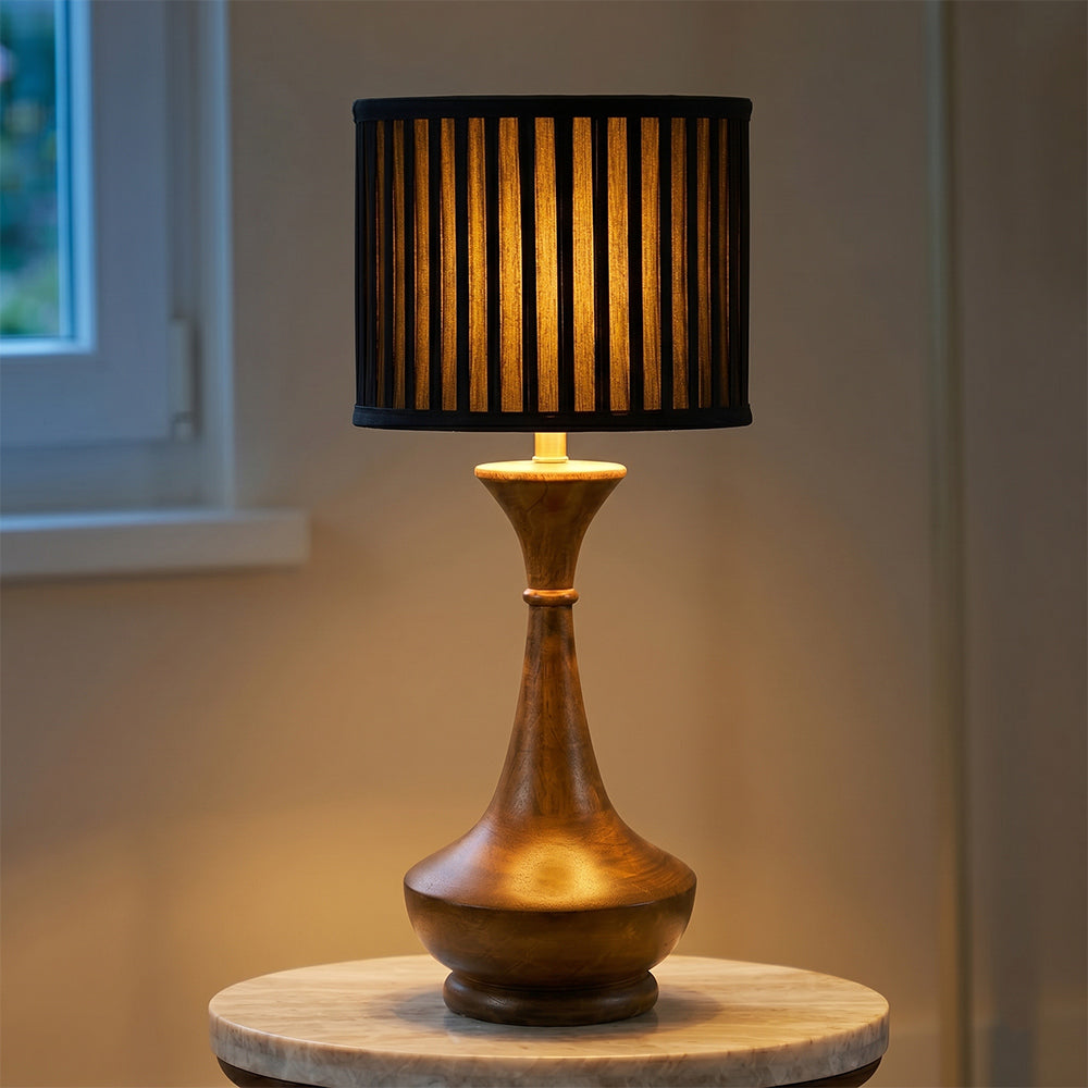 Shay Mango Wood Table Lamp