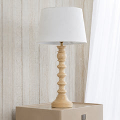 Lux Mango Wood Table Lamp