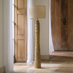 Rue Mango Wood Floor Lamp