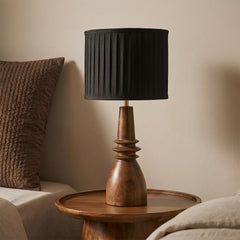Sage Mango Wood Table Lamp