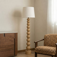 Leith Mango Wood Floor Lamp