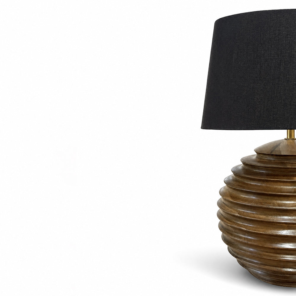 Wyatt Mango Wood Table Lamp with Metal