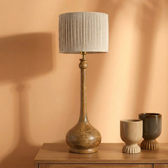 Cove Mango Wood Table Lamp