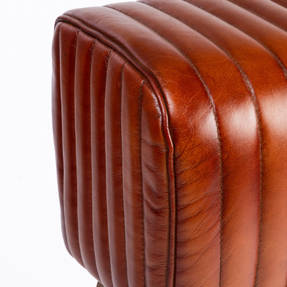 Purpo Leather Bar Stool Chair