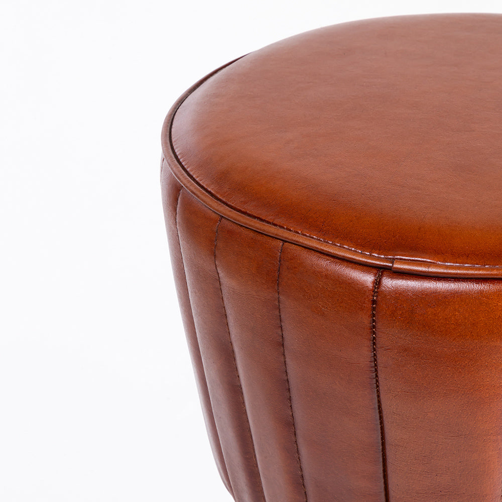 Aurelia Leather Bar Chair