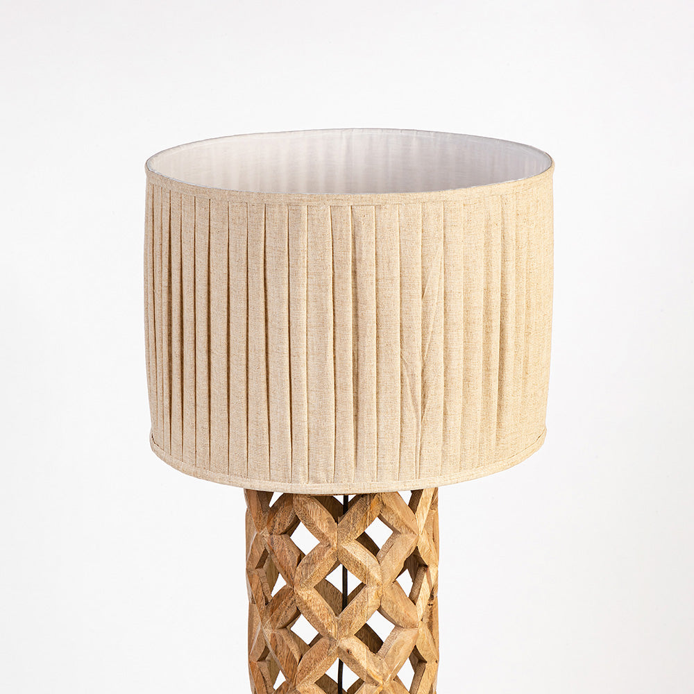 Kim Wooden Floor Lamp