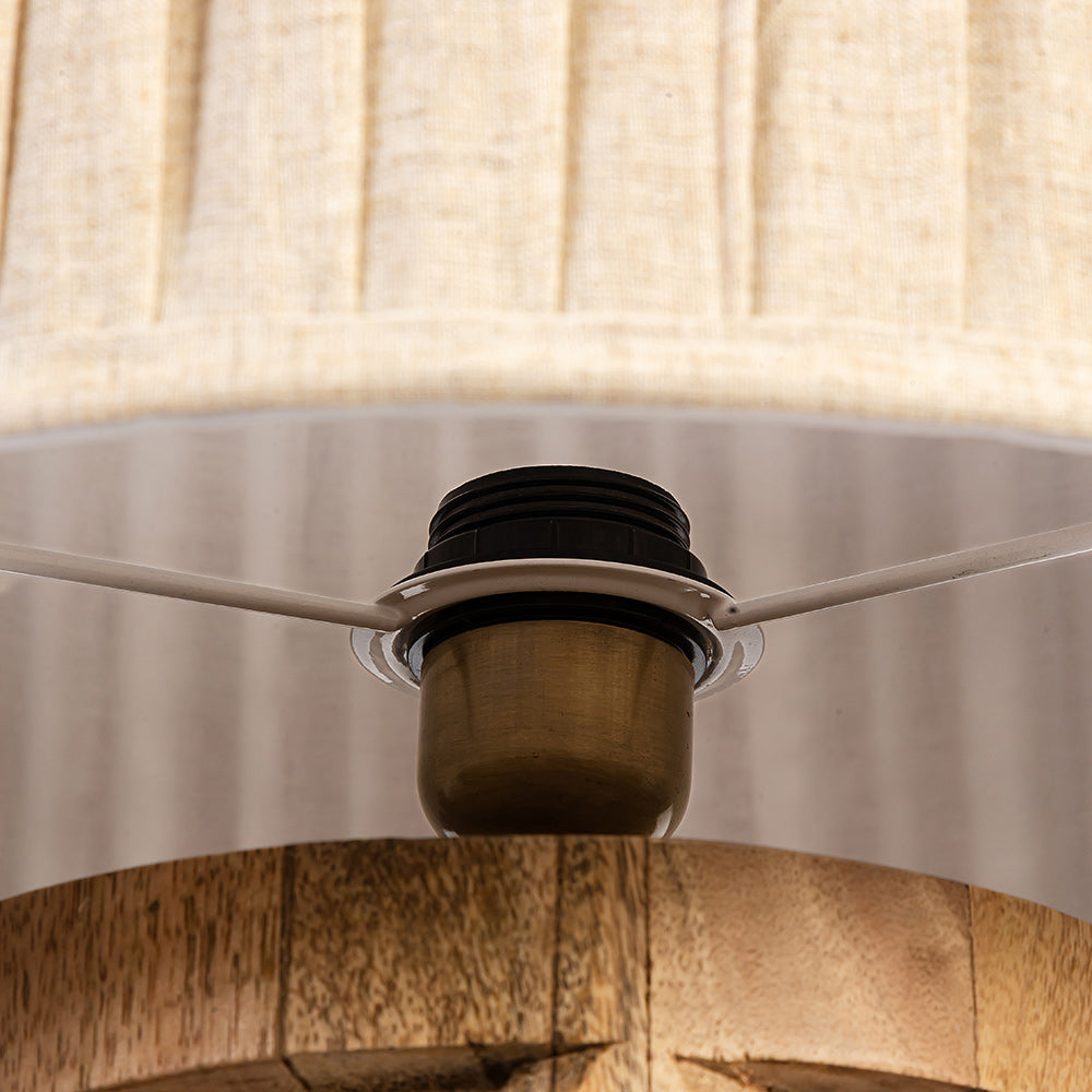 Kim Wooden Floor Lamp