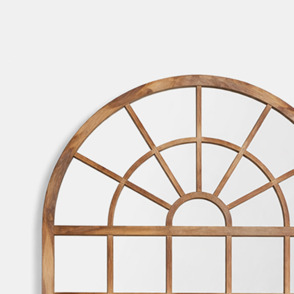 Arched Window Pane Mirror frame