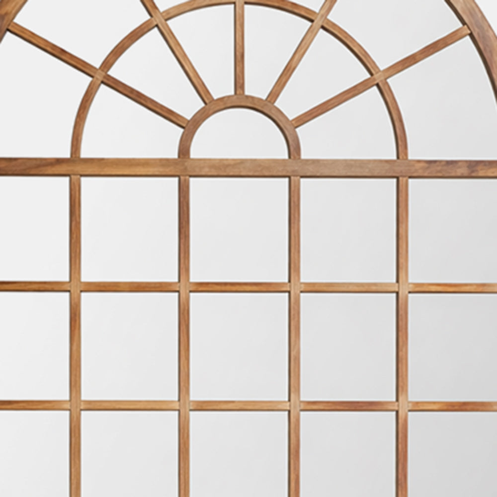 Arched Window Pane Mirror frame