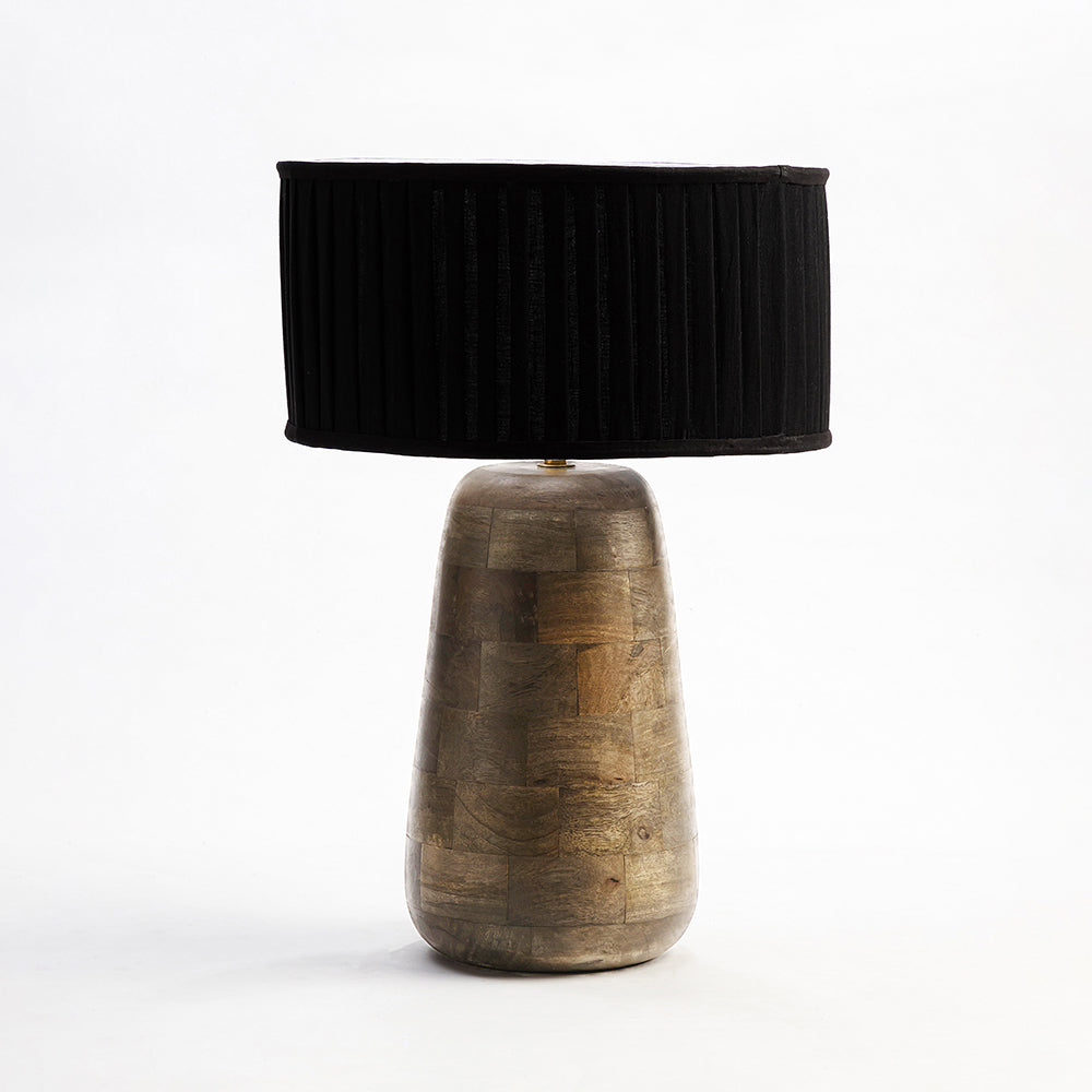 Rexha Brown Mango Wood Table Lamp