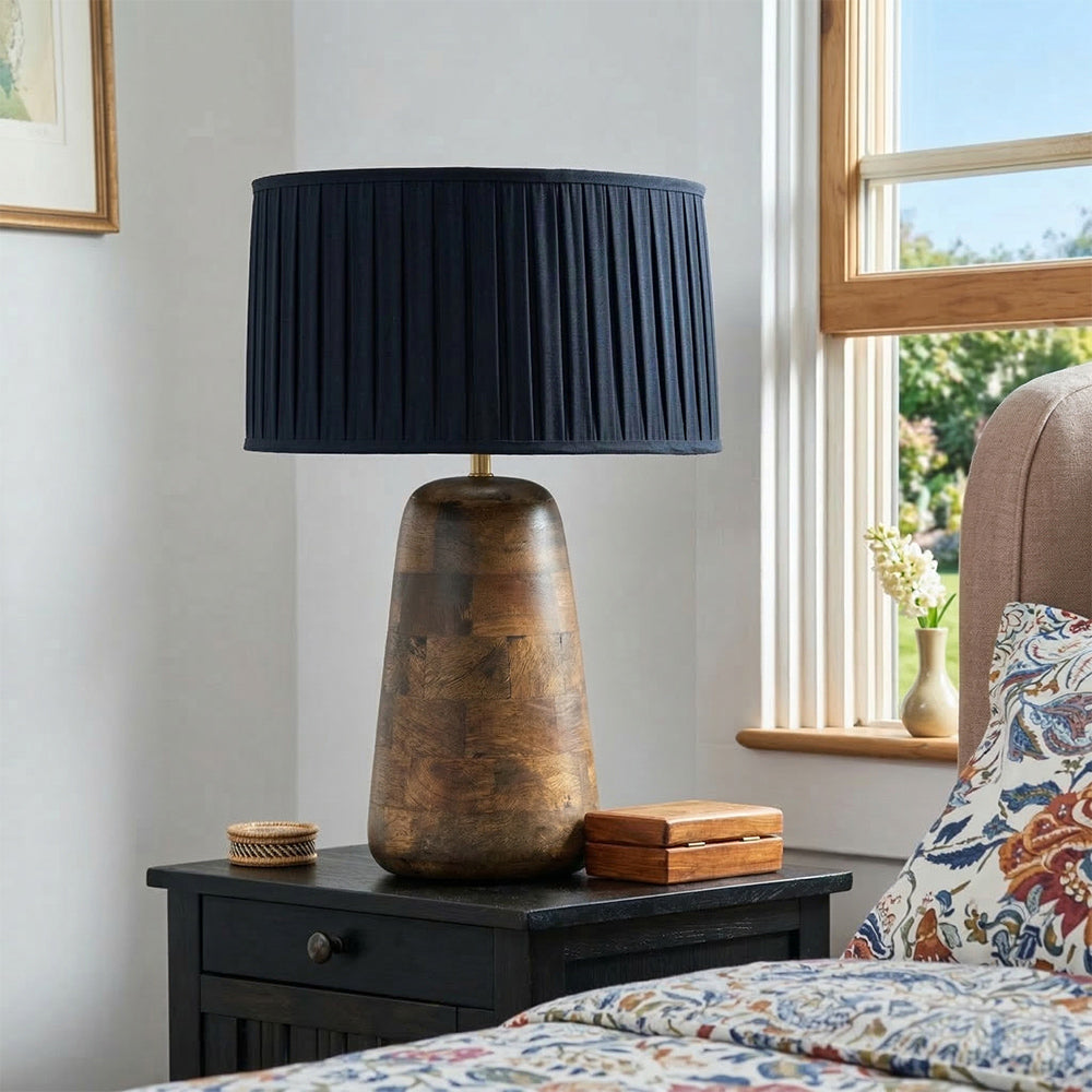 Rexha Wooden Table Lamp