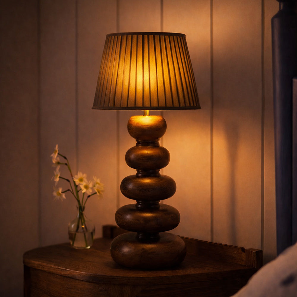 Rei Wooden Table Lamp