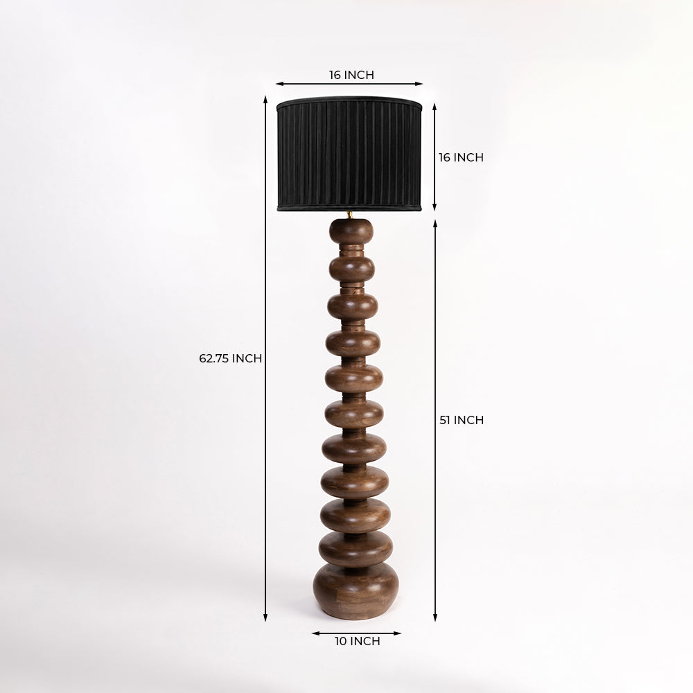 Arden Wooden Floor Lamp