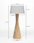Cudi Wooden Table Lamp