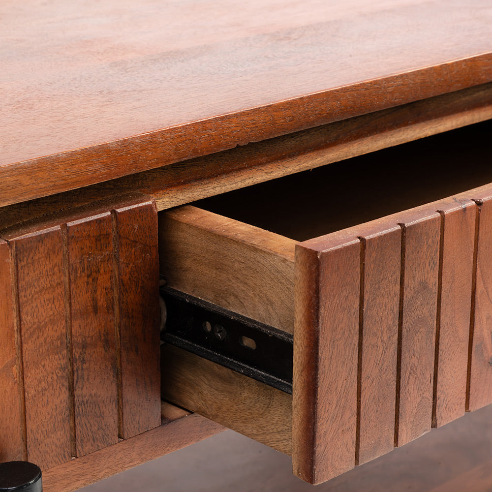 Wooden Syleen Coffee Table with Metal