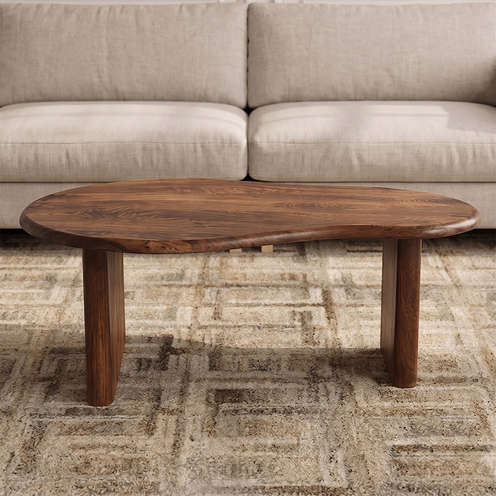 Tiller Brown Wooden Coffee Table