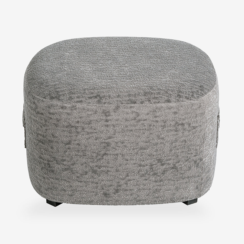 Charlotte Carter Pouf - Grey