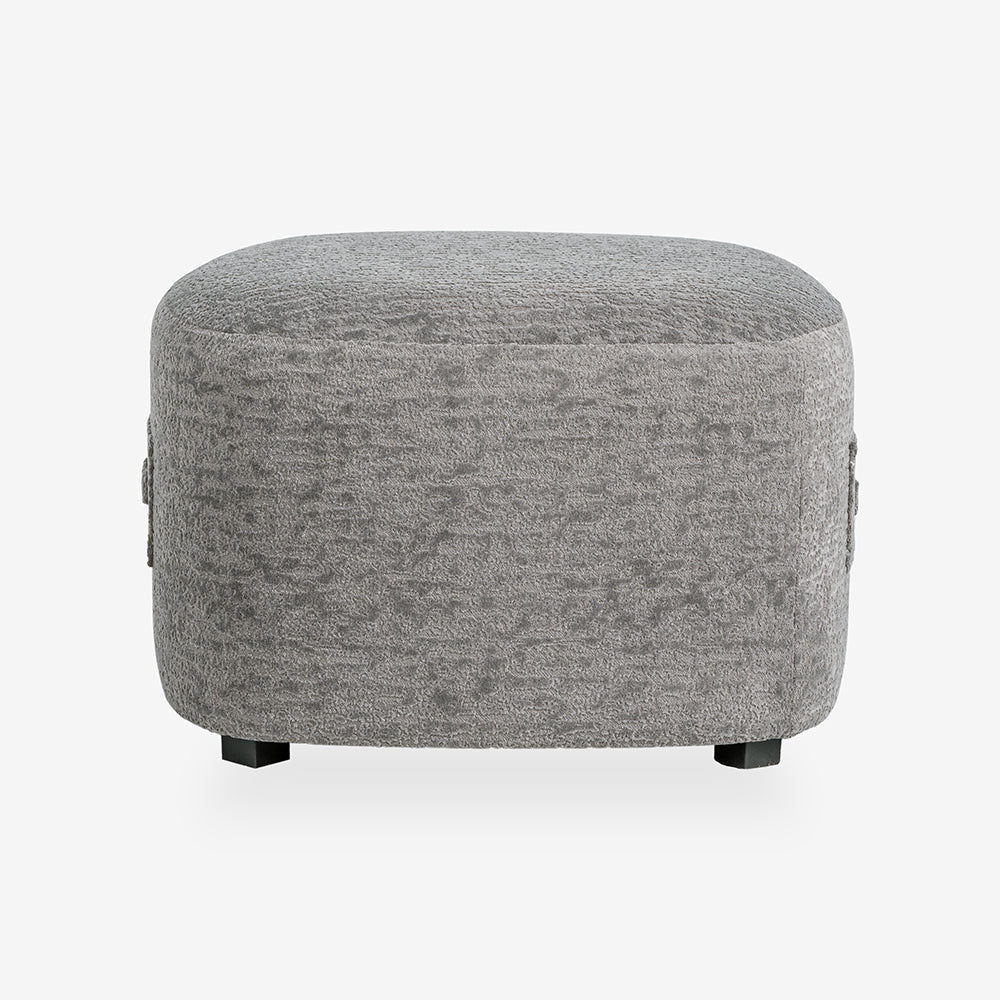 Charlotte Carter Pouf - Grey