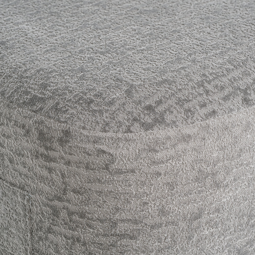 Charlotte Carter Pouf - Grey