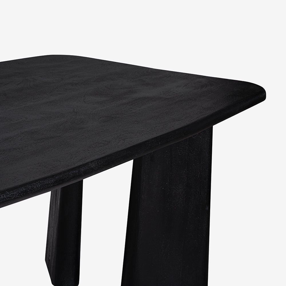 Serenzia Franz 6 Seater Dining Table - Black