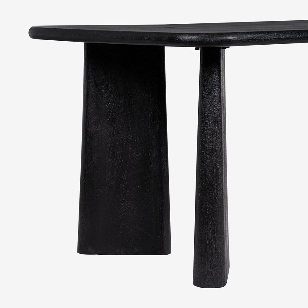 Serenzia Franz 6 Seater Dining Table - Black