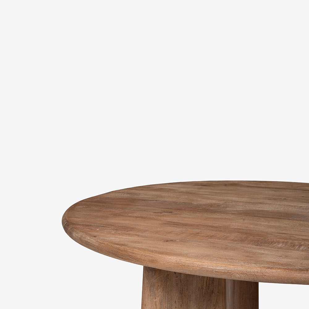 Perivelle Grace 4 Seater Dining Table - Limewash