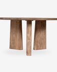 Perivelle Grace 4 Seater Dining Table - Limewash