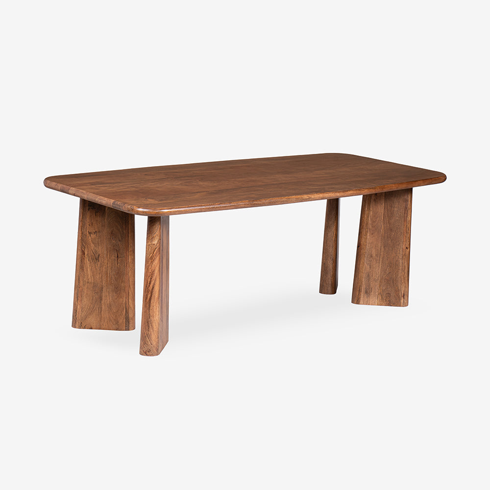Serenzia Franz 6 Seater Dining Table - Brown