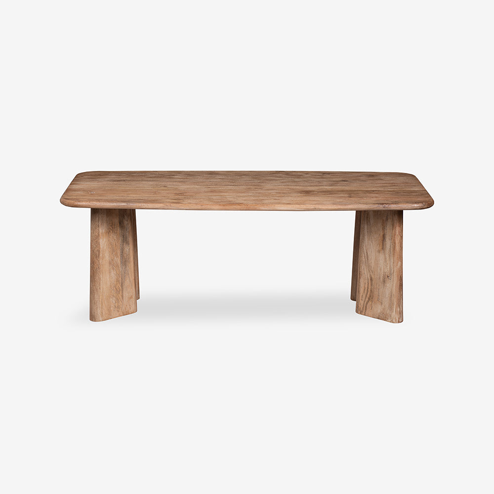 Serenzia Franz 6 Seater Dining Table - Limewash