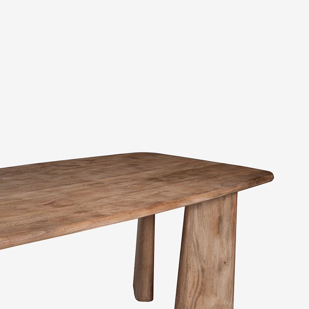 Serenzia Franz 6 Seater Dining Table - Limewash