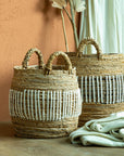 Pearl Perch Basket Set of 2 (7869621665982)