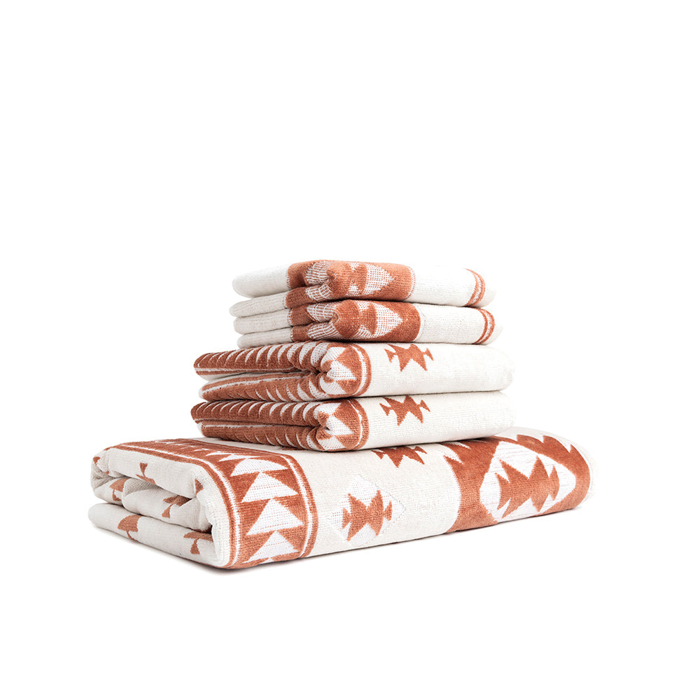 Terra Sands Towel - SET OF 5 - 1 BT 2 FT 2 HT