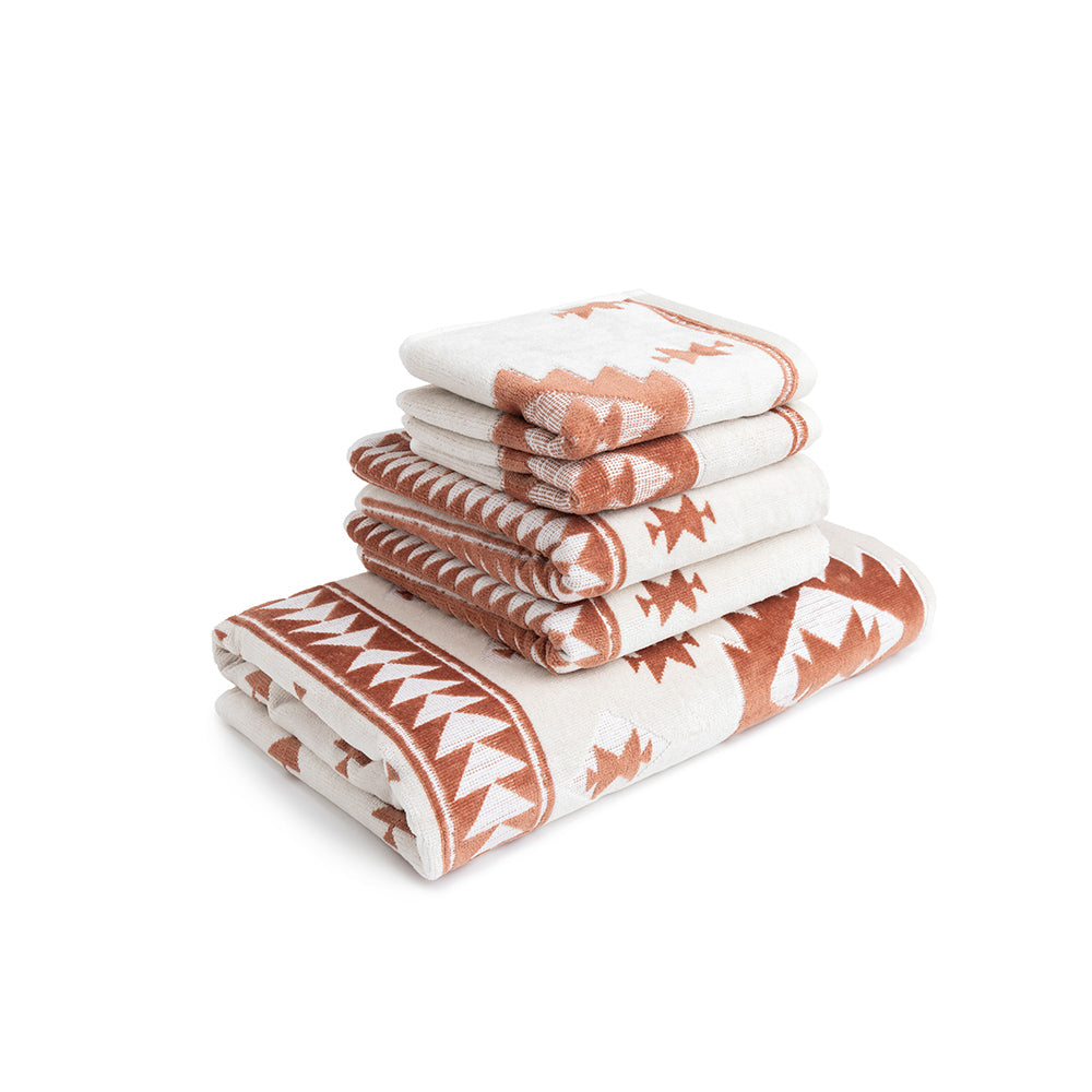 Terra Sands Towel - SET OF 5 - 1 BT 2 FT 2 HT