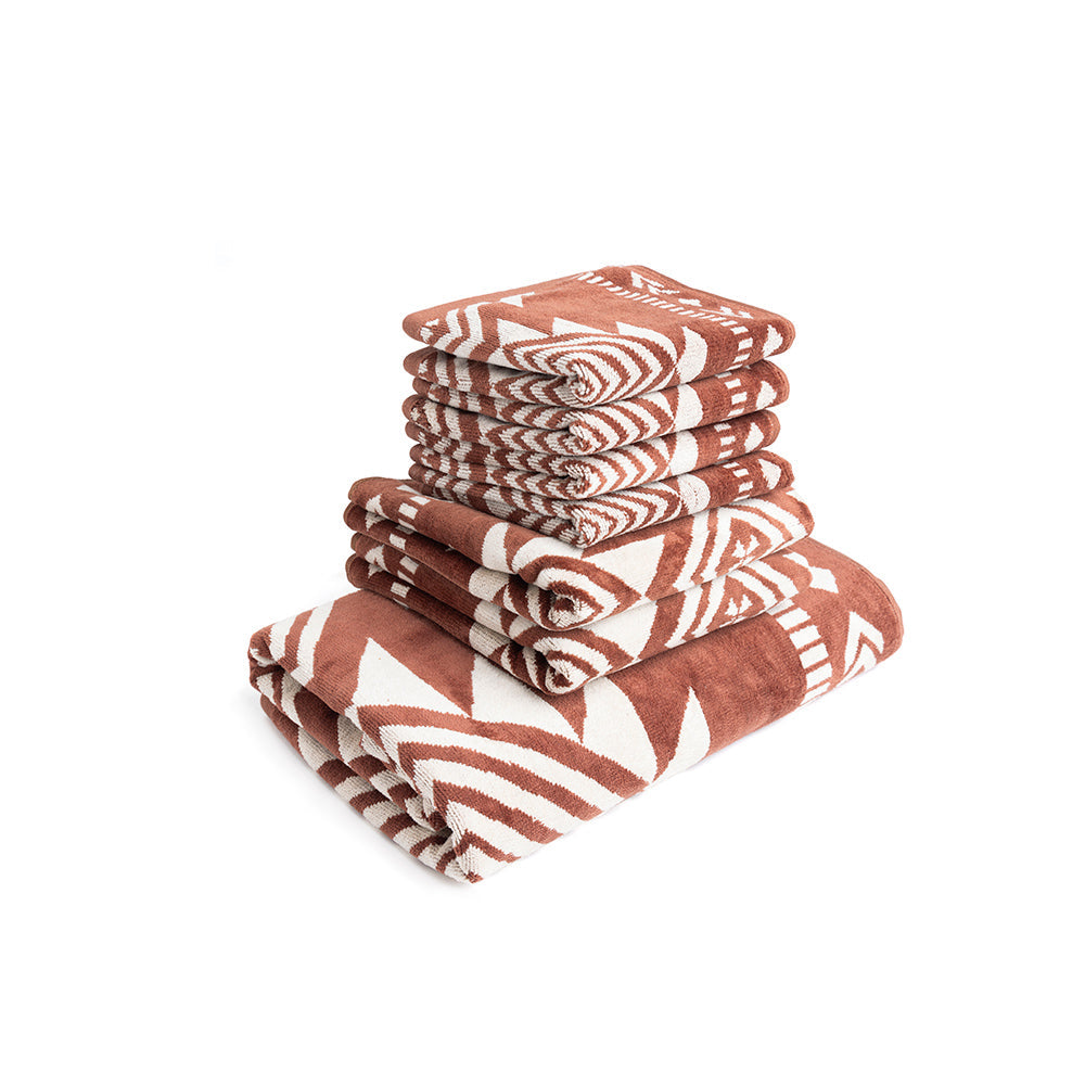 Myna Mesa Towel - SET OF 5 - 1 BT 2 FT 2 HT