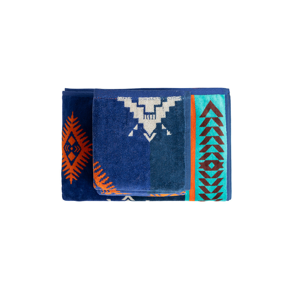 Tribal Rain Towel - SET OF 7 - 1 BT 2 FT 4 HT