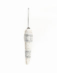 Woven Holiday Dream Icicle Ornament