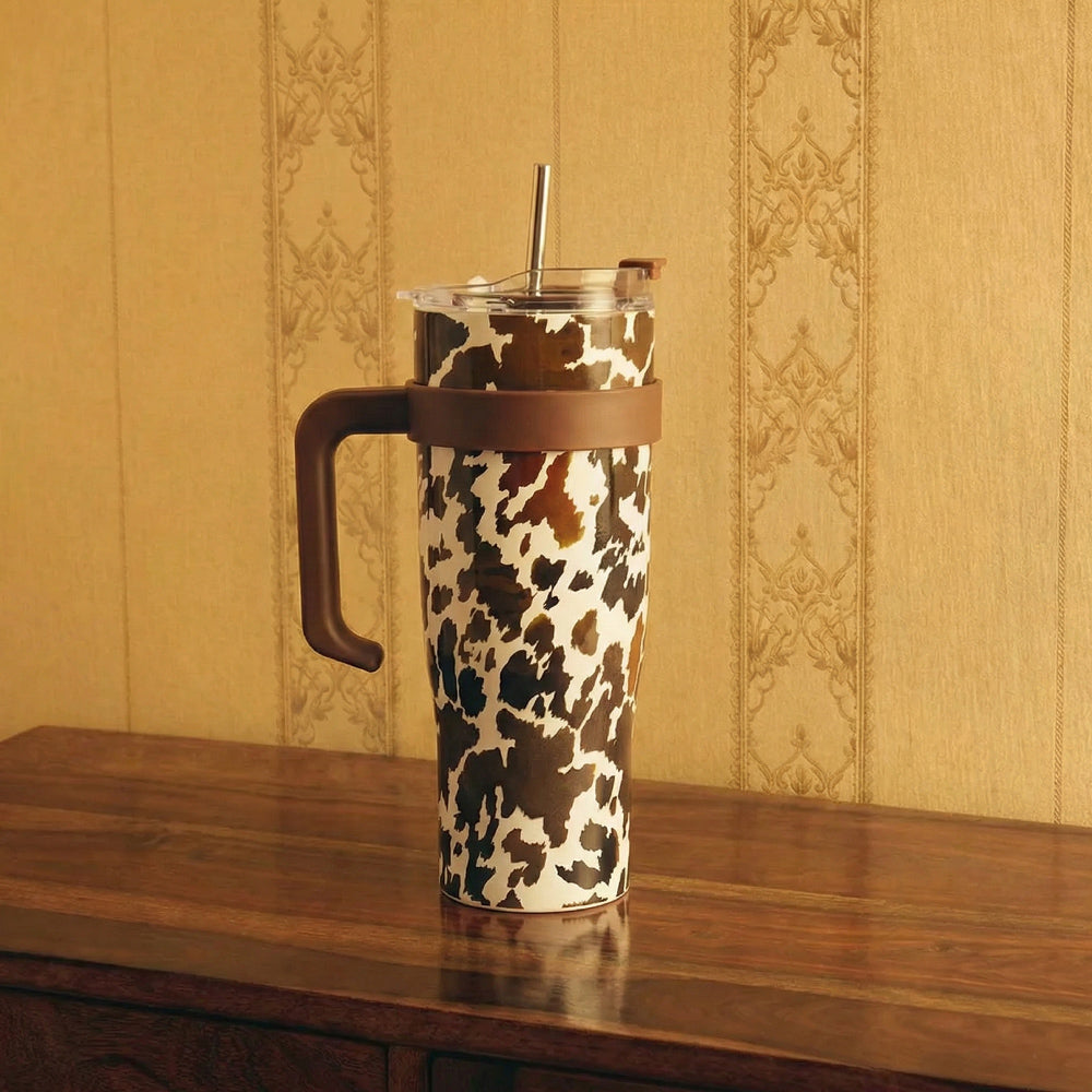 Wide Wyoming Tumbler In Brown and White - Without Tooling