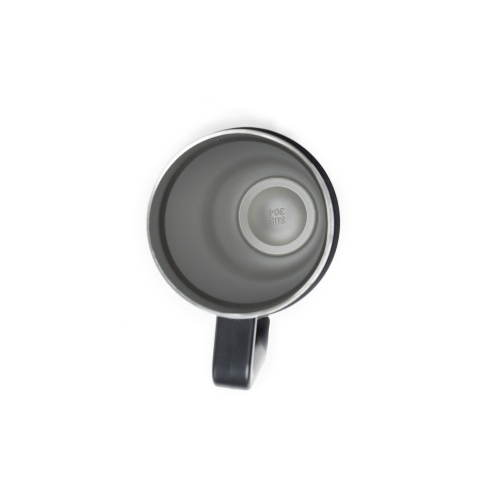 Wide Wyoming Tumbler In Black and White - With Tooling