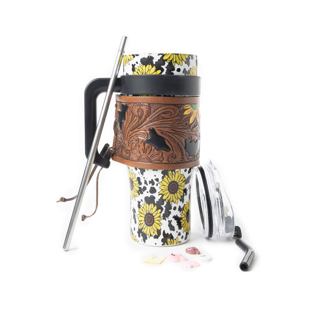 Wide Wyoming Tumbler In Yellow - With Tooling