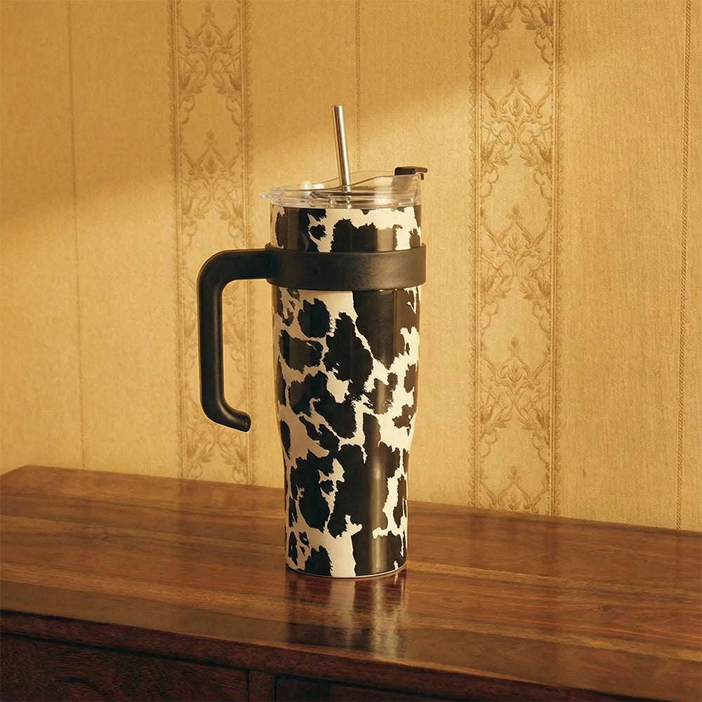 Wide Wyoming Tumbler In Black and White - Without Tooling