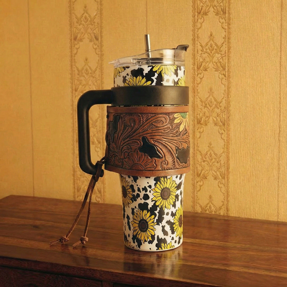Wide Wyoming Tumbler In Yellow - With Tooling
