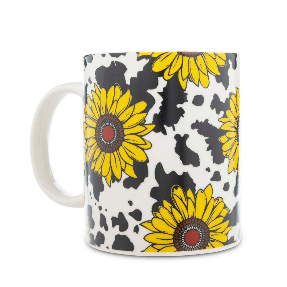 Sippin’ In The South Ceramic Mug In Sunflower Yellow