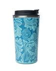 Western Trail Brew Stainless Steel Mug In Turquoise