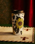 Western Trail Brew Stainless Steel Mug In Sunflower Yellow