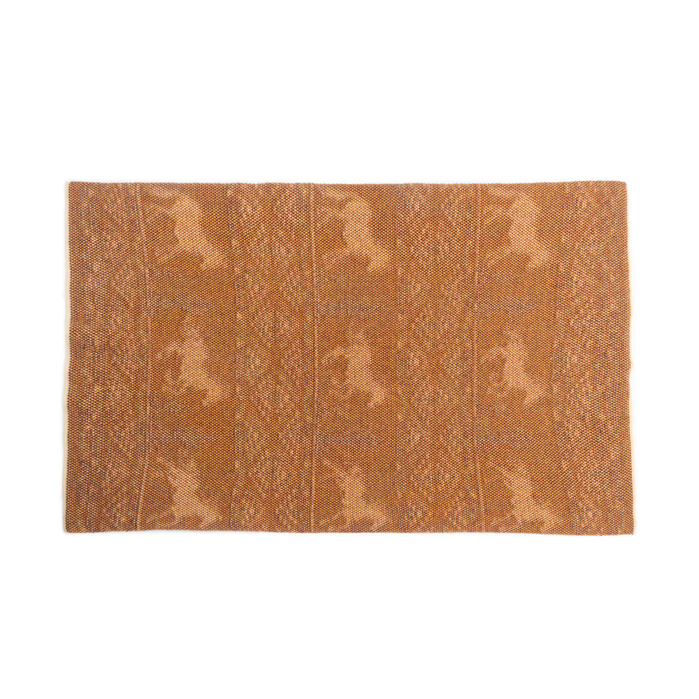 Stallion Spirit Knitted Cotton Kitchen Towel '' Set Of 2 '' In Sunset Gold