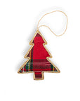 Plaid Cheer Christmas Tree Ornament