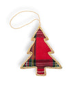 Plaid Cheer Christmas Tree Ornament