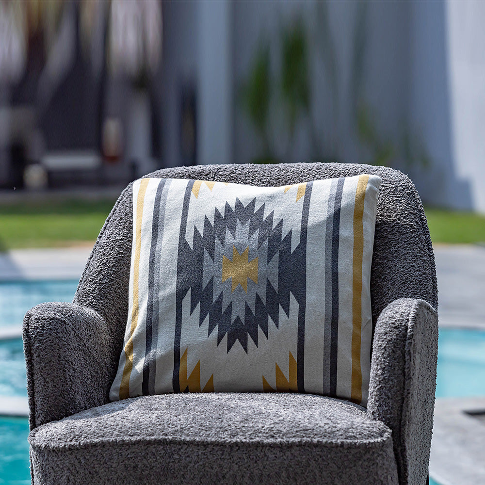 Vibrant Aztec Cushion Cover - 18 x 18
