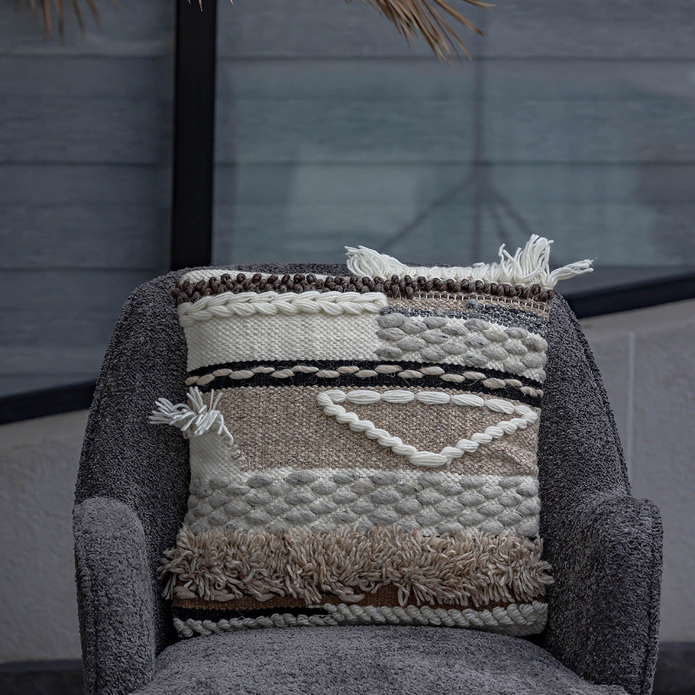 Fur baby Cushion Cover - 18 x 18